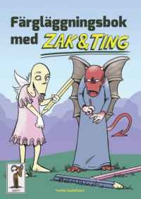 Färgläggningsbok med Zak&Ting
